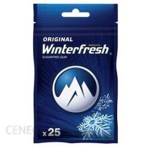 Guma do żucia bez cukru Winterfresh Original 35g (25 drażetek)