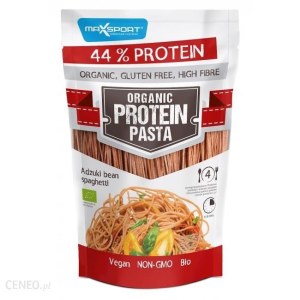 Makaron bezglutenowy z czerwoną fasolą Maxsport BIO, Spaghetti 200g 
