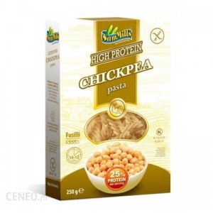 Makaron bezglutenowy z ciecierzycy SAM MILLS, świderki 250g