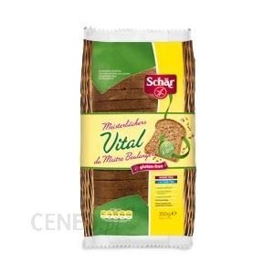 Chleb bez glutenu i laktozy wieloziarnisty - Schar Meisterbackers Vital 350g