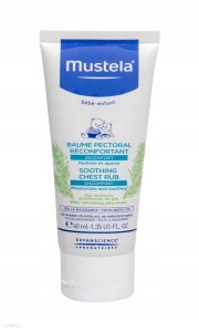 Balsam dla dzieci kojący Mustela Bebe Enfant 40 ml, do nacierania klatki piersiowej