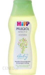 Oliwka dla niemowląt pielęgnacyjna Hipp Baby Sanft Oliwka, od 1. dnia życia, 200ml 