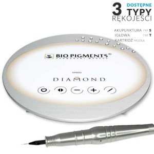 Urządzenie do makijażu permanentnego DIAMOND- Bio Pigments®- Akupunktura typ S