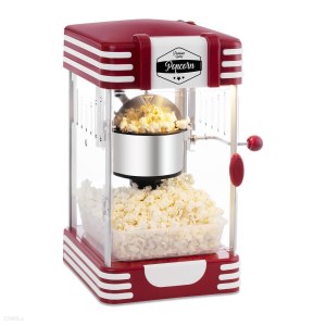 Maszynka do popcornu retro BCPK-300-WR