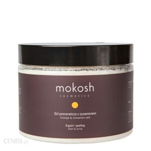 Sól do kąpieli Mokosh- pomarańcza z cynamonem, 600g