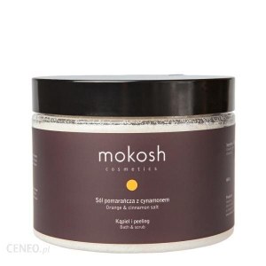 Sól do kąpieli Mokosh- pomarańcza z cynamonem, 600g