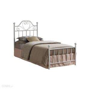 Łóżko sypialniane Signal Lima, 90 x 200, biały 