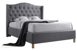 Łóżko sypialniane Signal Aspen, szare