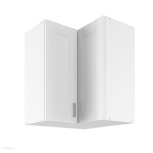 Szafka kuchenna Napoli- wisząca, narożna, biały mat