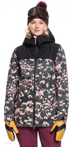 Kurtka narciarska Roxy Stated- True black poppy 