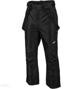Spodnie narciarskie męskie 4F- czarne 