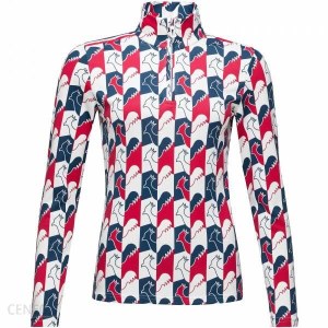Bielizna termiczna- koszulka Rossignol W Palmares 1/2 Zip- Dark Navy