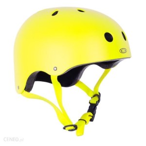Kask rowerowy dla dziecka Worker Neonik (żółty)