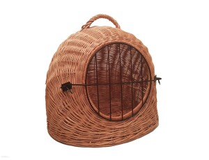 Transporter dla psa- buda wiklinowa 