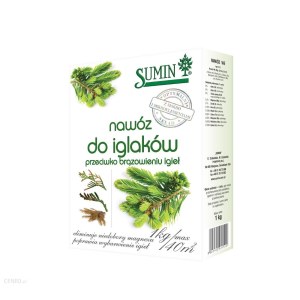 Nawóz do iglaków Sumin- przeciwko brązowieniu igieł 