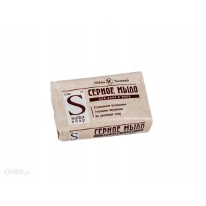 Naturalne mydło do twarzy siarkowe Nevskaya Kosmetica (90g)