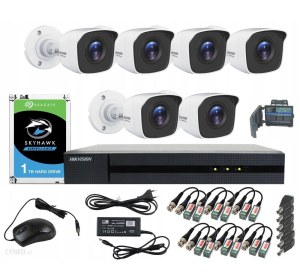 Kamery do domu zestaw- 4Mpx Hikvision