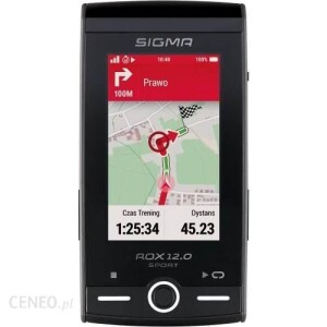 Nawigacja rowerowa Sigma Rox 12.0 Sport Gps Set - Black X1022