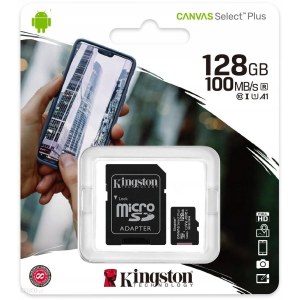 Karta microSD Kingston Canvas Select Plus -128GB