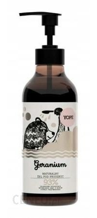 Żel pod prysznic Yope Naturalny Geranium