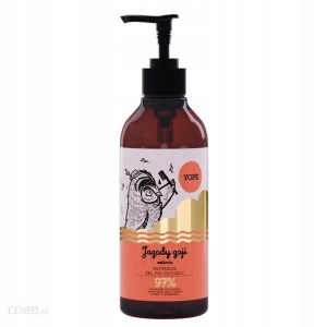 Żel pod prysznic naturalny YOPE Jagody goji i wiśnia