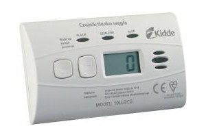 Czujnik czadu Kidde z wyświetlaczem LCD 10LLDCO