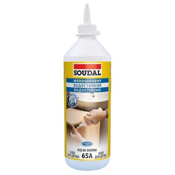 Soudal Klej Wodoodporny Do Drewna 67A 250 ml