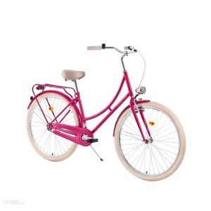 Rower miejski damski DHS Citadinne 28 2019 – różowy