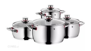 Garnki na gaz Wmf Quality One – zestaw 4 garnków
