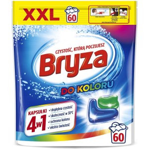 Bryza 4w1 Kapsułki do prania do kolorów 60 szt.