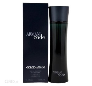 Woda toaletowa męska Giorgio Armani Black Code