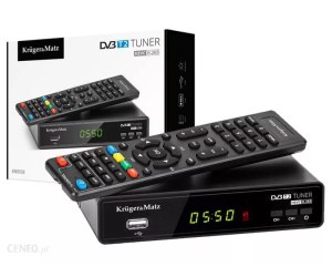 Tuner satelitarny Kruger-Matz Tuner Dvb-T2 H.265 Km0550