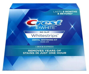Preparat do wybielania zębów Crest 3D Whitestrips 1 Hour Express 