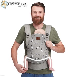 Nosidełko dla niemowlęcia KinderKraft Milo (grey)