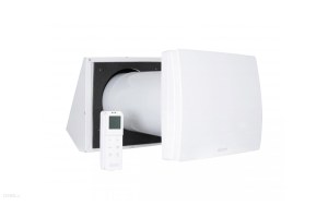 Rekuperator Alnor Ścienny Z Pilotem Bezprzewodowym 60M³/H (HRU-WALLRC15060) 
