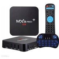 TV Box Smart MXQ PRO + TV Box WIFI HDMI RK3228A 1/8 GB ANDROID + Klawiatura