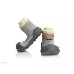 Pierwsze buty dla dziecka Oddychające antypoślizgowe buciki Attipas - Tie Gray XL