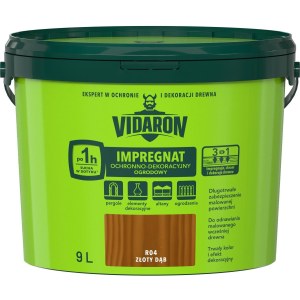Vidaron Impregnat Ochronno-Dekoracyjny Ogrodowy 9L
