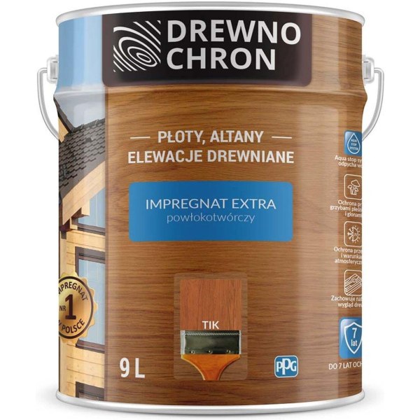Drewnochron Impregnat Extra Powłokotwórczy Tik 9L