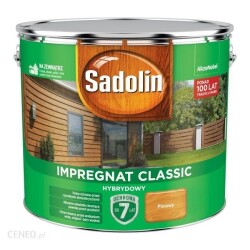 Impregnat do drewna na zewnątrz Sadolin Impregnat Do Drewna Hybrydowy Piniowy 9L
