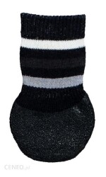  Skarpetki dla psa Czarne Antypoślizgowe