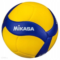 Piłka do siatkówki firmy Mikasa - model V200W (kolor żółto-niebieski)
