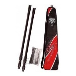 Siatka do badmintona Talbot Torro Net Post Set 