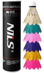 Lotki do badmintona Nils Nbl6216 Z Piór Multicolor