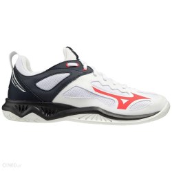 Buty do tenisa Mizuno Ghost Shadow White Ignition Red Salute X1GA198064