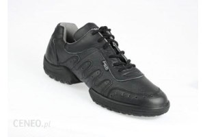 Buty do tańca SNEAKERY NISKIE FLEX TR SKÓRA CZARNA + TAJFUN
